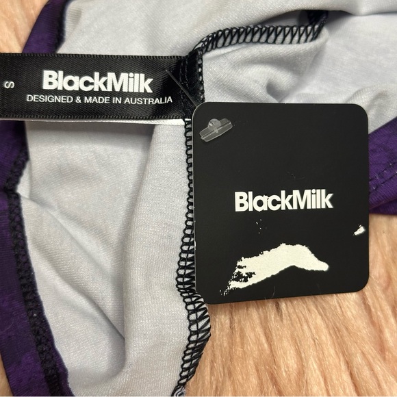 Blackmilk Purple Graphic Long Sleeve Shirt oversized - Picture 7 of 8